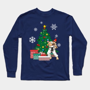 Ryu Around The Christmas Tree Long Sleeve T-Shirt